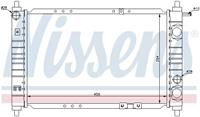 Radiateur NISSENS 61653