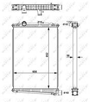 Radiateur NRF 509616