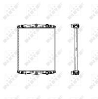 Radiateur NRF 509744