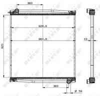 mercedes Radiateur 509770