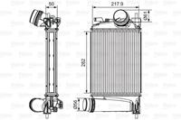 Valeo Intercooler, inlaatluchtkoeler 818294