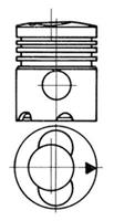 Zuiger KOLBENSCHMIDT 91395700