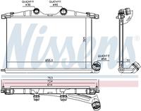 Nissens Intercooler 96496