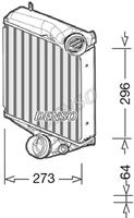 Denso Intercooler, inlaatluchtkoeler DIT28022