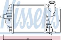 Nissens Interkoeler, tussenkoeler 96653