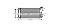 Ava Quality Cooling Intercooler, inlaatluchtkoeler PEA4343