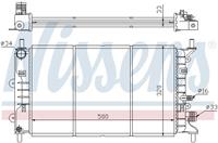 Nissens Kühler, Motorkühlung  621621