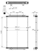 Radiateur NRF 529726
