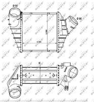 Volkswagen Intercooler, inlaatluchtkoeler 30848