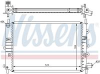 Radiateur NISSENS 62164A