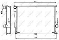 bmw Radiateur 51597