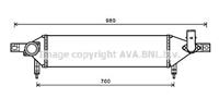 Ava Quality Cooling Intercooler, inlaatluchtkoeler DN4409