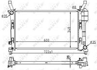 mercedes Radiateur 53106