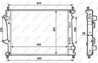 fiat Radiateur 53987