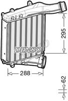 porsche Intercooler, inlaatluchtkoeler DIT28019