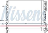 Nissens Kühler, Motorkühlung  63843A