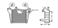 International Radiators INTERCOOLER IBIZA 1.9TDi HANDGESCHAKELD 49004036