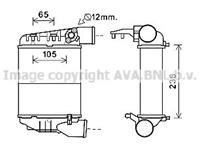 Ava Quality Cooling Intercooler, inlaatluchtkoeler AIA4369