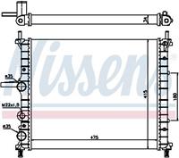 Radiateur NISSENS 61786