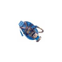 POSAMO McBull Zurrgurt, 2-tlg., 35 mm, 8 m, 1000/2000 daN, Druckratsche/Spitzhaken - blau