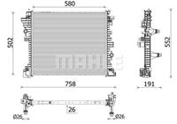 Mahle Radiateur CR2598000P