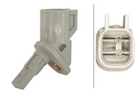 Sensor, Raddrehzahl Vorderachse rechts Hella 6PU 012 679-681