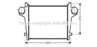 Intercooler, inlaatluchtkoeler TITANX IV4091