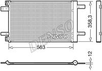 Denso Kondensator, Klimaanlage  DCN21032