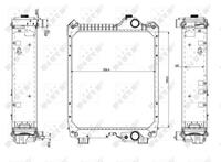 Radiator, motorkoeling NRF 54082
