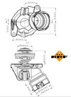 mercedes Thermostaat, koelvloeistof 725032