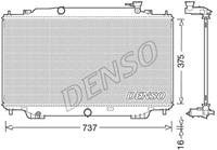 Radiator, motorkoeling DENSO DRM44042