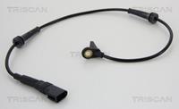 Sensor, Raddrehzahl Vorderachse Triscan 8180 16104