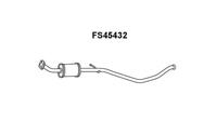 FAURECIA Vorschalldämpfer - FS45432