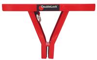 Doublelock trekhaakslot Van Lock rood