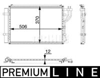 Mahle Original Kondensator, Klimaanlage  AC 48 000P