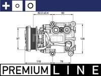 Mahle Original Kompressor, Klimaanlage  ACP 22 000P