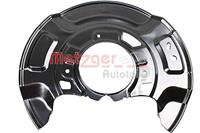 Metzger Spritzblech, Bremsscheibe Vorderachse links  6115295