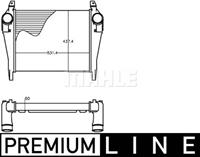 iveco Intercooler, inlaatluchtkoeler CI267000P