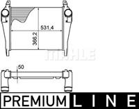 iveco Intercooler, inlaatluchtkoeler CI268000P