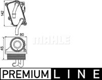 Mahle Original Ölkühler, Motoröl  CLC 24 000P