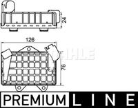 Mahle Original Ölkühler, Motoröl  CLC 34 000P