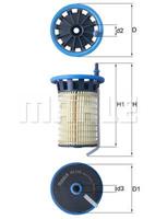 Mahle Original Kraftstofffilter  KX 515