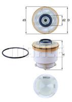 Mahle Original Kraftstofffilter  KX 586D