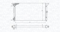 Magneti Marelli Kühler, Motorkühlung  350213190100