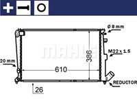 citroen Radiateur CR1429000S