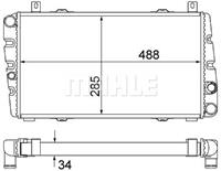 Mahle Original Kühler, Motorkühlung  CR 2034 000S