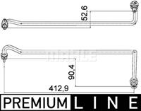 Mahle Original Ölschlauch  AHX 4 000P