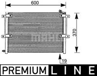 Mahle Original Kondensator, Klimaanlage  AC 171 000P