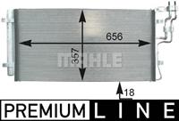 Mahle Original Kondensator, Klimaanlage  AC 436 000P