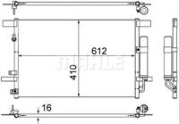 mahleoriginal Kondensator, Klimaanlage Mahle Original AC 557 000S